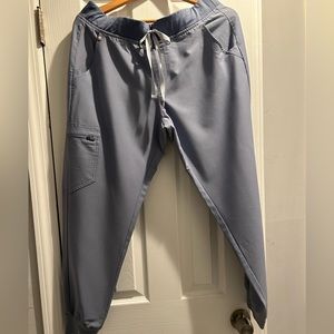 Figs Large Zamora Joggers, Vapor Blue, Gently Worn, Great Condition